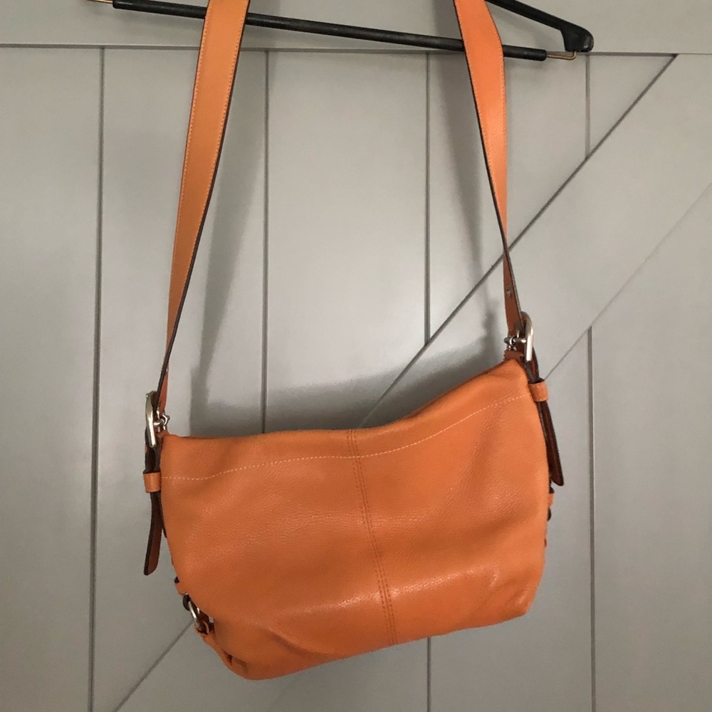 Coach leather handbag